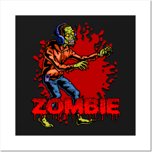 Zombie Music Posters and Art